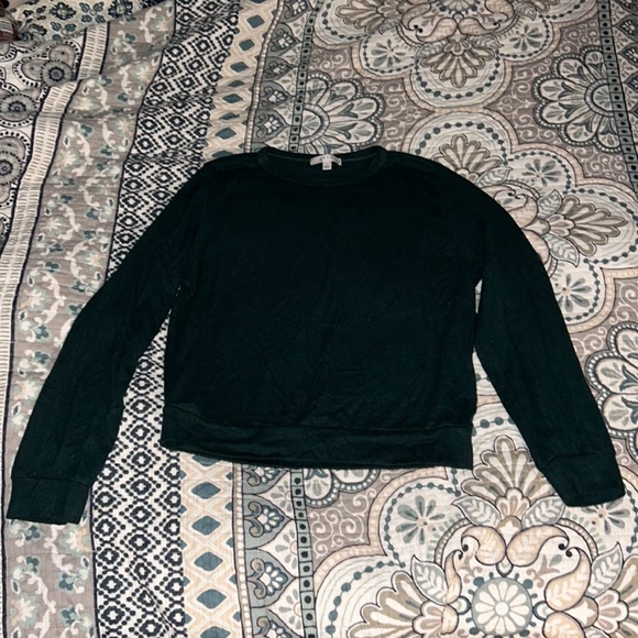 Dark Green Ling Sleeve Shirt - Picture 3 of 6